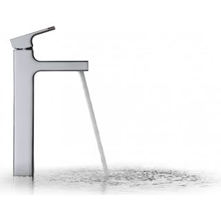 Смеситель для раковины Jacob Delafon STRAYT E98340-CP высокий без донного клапана